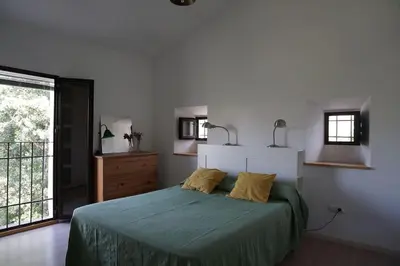 Cama o camas de una habitación en Molino Viejo de Salar