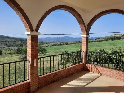 Paisaje cerca de esta villa