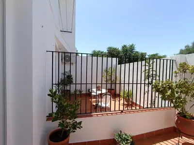 Un balcón o terraza de APARTAMENTO SAN JOSE