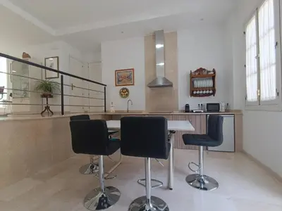 Una cocina o zona de cocina en APARTAMENTO SAN JOSE
