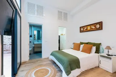 Cama o camas de una habitación en Veoapartment Relator Patio