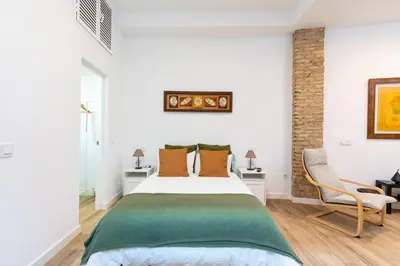 Cama o camas de una habitación en Veoapartment Relator Patio