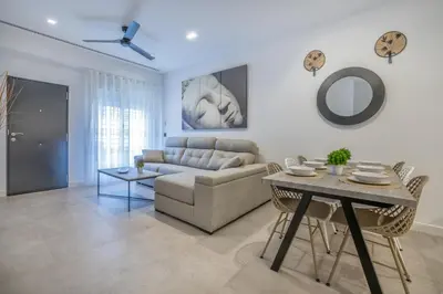 Zona de estar de Apartamento DOMI & Parking Incluido