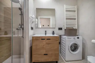 Un baño de Apartamento DOMI & Parking Incluido