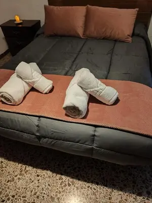 Cama o camas de una habitación en Casa Rural CUARTELILLOS