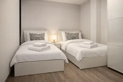 Cama o camas de una habitación en CENTRICO Y ACOGEDOR APARTAMENTO CORDOBA