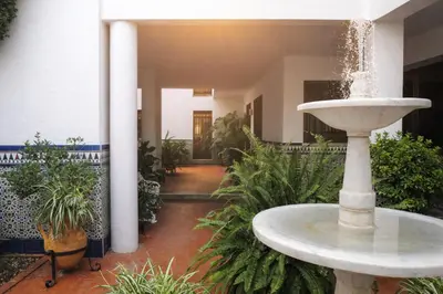 Jardín al aire libre en CENTRICO Y ACOGEDOR APARTAMENTO CORDOBA