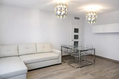 Zona de estar de CENTRICO Y ACOGEDOR APARTAMENTO CORDOBA
