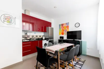 Una cocina o zona de cocina en Veoapartment Archeros Terraza