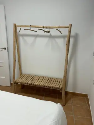 Cama o camas de una habitación en APARTAMENTOS JUAN RAMÓN JIMÉNEZ 3