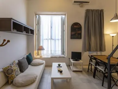 Zona de estar de San Leandro de Sevilla Oasis en el centro