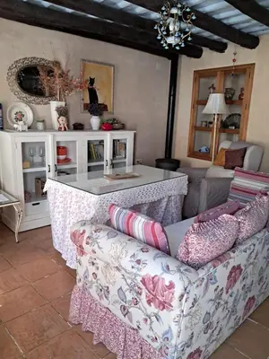 Zona de estar de La Casita