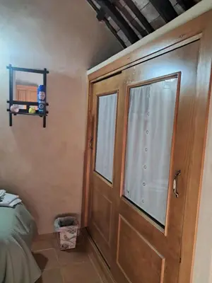 Cama o camas de una habitación en La Casita