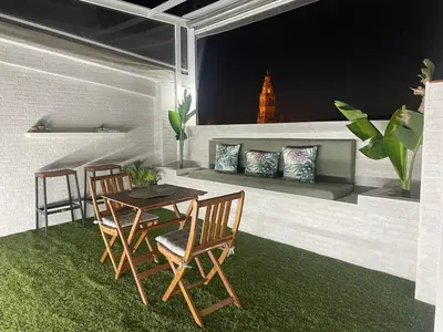 Un balcón o terraza de Ático de la Sultana con terraza privada