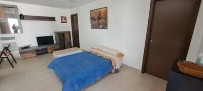 Cama o camas de una habitación en Villa Verde Pet-friendly