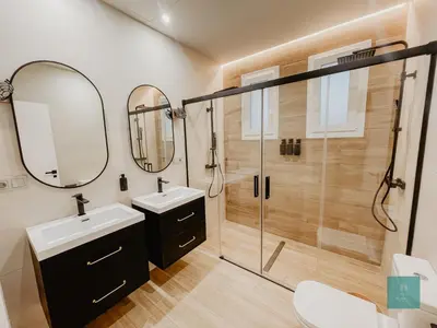 Un baño de PATIO DE LA MURALLA APARTAMENTOS