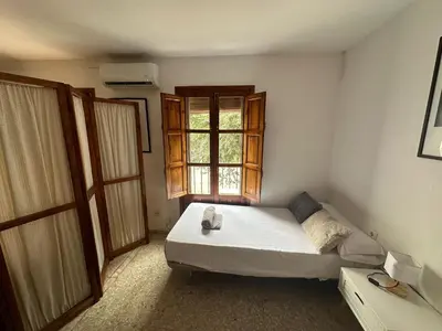 Cama o camas de una habitación en DS Apartamento plaza Abades