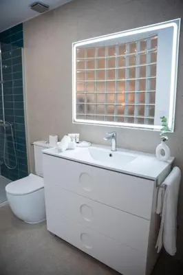 Un baño de Santa Catalina Suites
