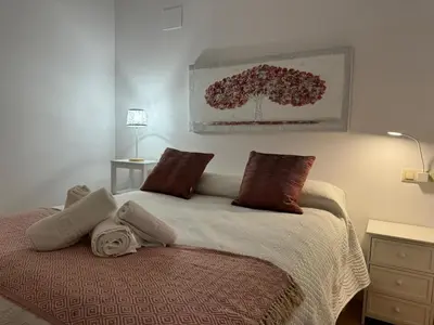 Cama o camas de una habitación en MR Apartamentos