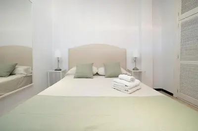Cama o camas de una habitación en Alohamundi Lumbreras II