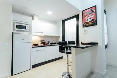 Una cocina o zona de cocina en Alohamundi Lumbreras III