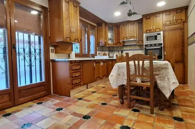 Una cocina o zona de cocina en Casita Rocío
