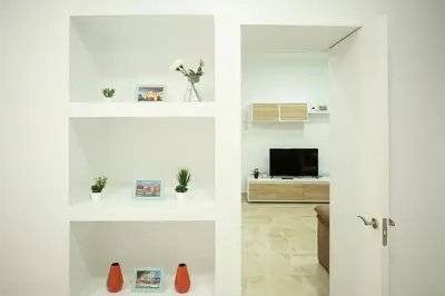 Una cocina o zona de cocina en WISH SUITE AMPARO DE SEVILLA