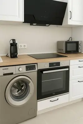 Una cocina o zona de cocina en Alojamiento Baeza California 2B