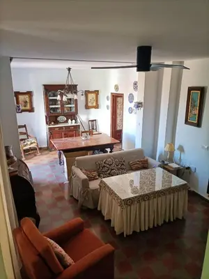 Zona de estar de Chalet Rafael Constantina