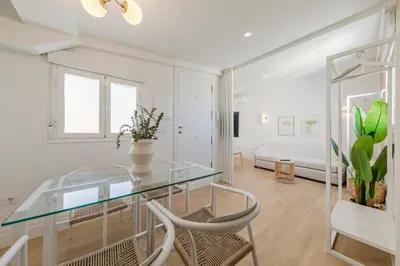 Una televisión o centro de entretenimiento en ISG Apartments Faustino 45-3