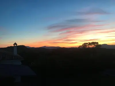 Paisaje cerca de esta villa