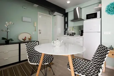 Una cocina o zona de cocina en Veoapartment Menéndez Pelayo