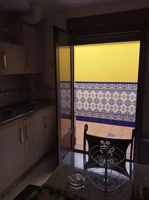 Una cocina o zona de cocina en Casa Rural Aguilar