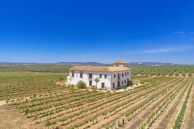 Paisaje cerca de esta villa