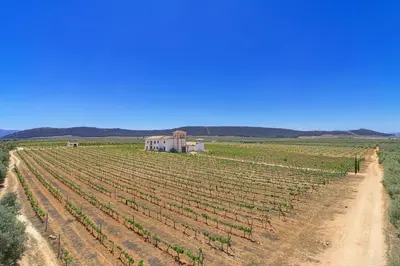 Paisaje cerca de esta villa