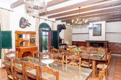 Zona de estar de Finca Los Majadales