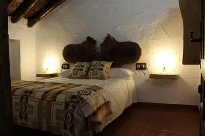 Cama o camas de una habitación en Cortijo Wenceslao II