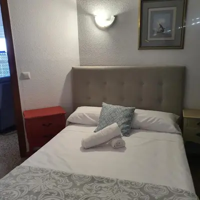 Cama o camas de una habitación en Apartamento en San José - Rinconada II