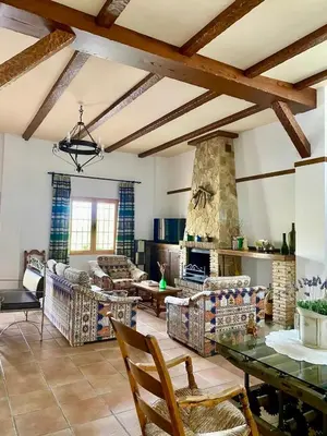Zona de estar de Casa rural El Arado