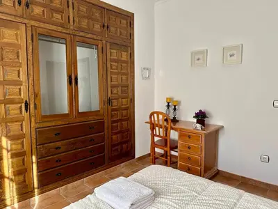 Cama o camas de una habitación en Casa rural El Arado