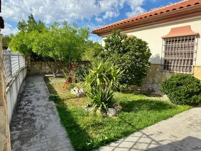 Jardín al aire libre en Casa rural El Arado