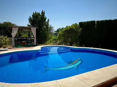 Piscina en o cerca de Casa rural El Arado