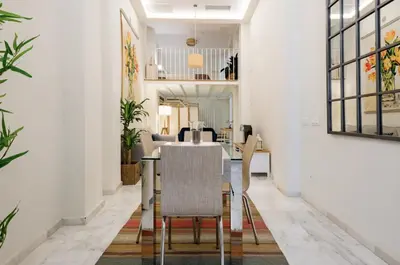 Zona de estar de Loft en Centro de Sevilla con Parking gratis