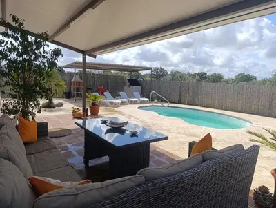 Piscina en o cerca de Tu Casita Rural