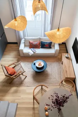 Zona de estar de Miisterhost Pasaje Mallol Tranquilo, acogedor y céntrico Apartamento