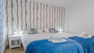 Cama o camas de una habitación en El Alma del Alcazar
