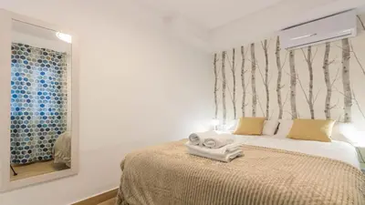 Cama o camas de una habitación en El Alma del Alcazar