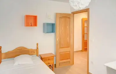 Cama o camas de una habitación en Apartamento amplio