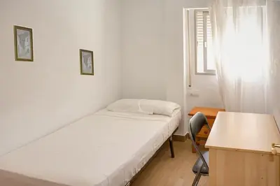 Cama o camas de una habitación en Apartamento amplio