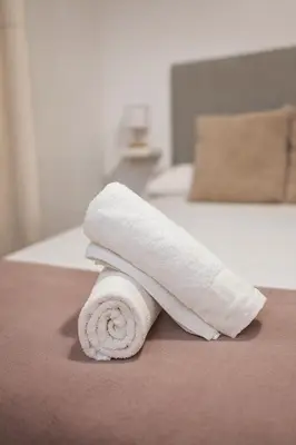 Cama o camas de una habitación en Casa Leví